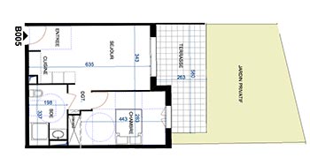 plan appartement 75m2